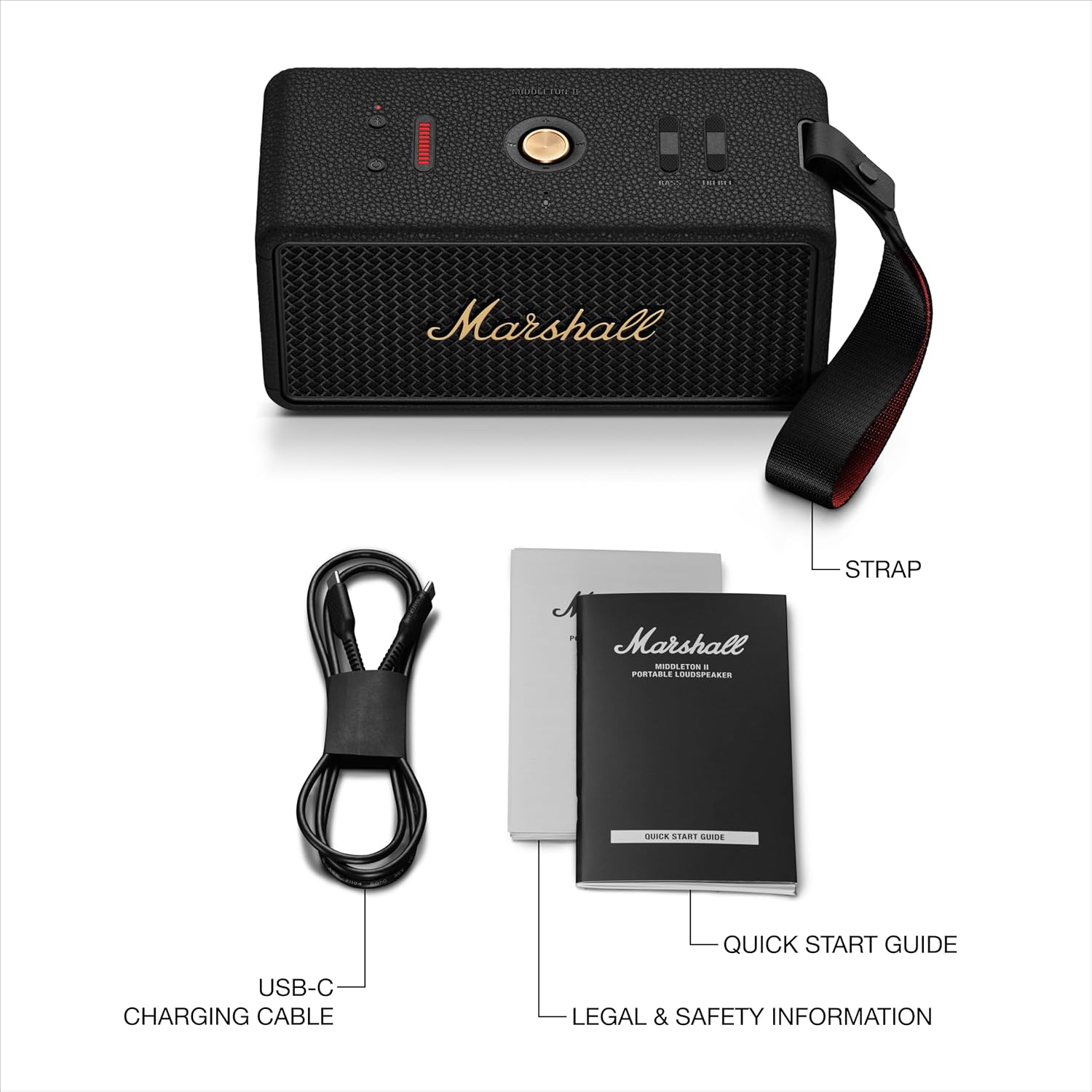 Marshall Middleton II Bluetooth-Lautsprecher