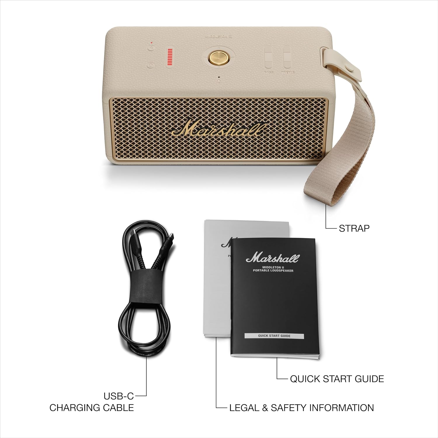Marshall Middleton II Bluetooth-Lautsprecher
