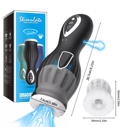 Male Masturbaters Automatic HandsFree Sucking Vibrating Cup Men Sex Toys