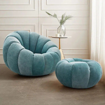 Modern Minimalist White Velvet Lazy Sofa US $1,999.99 US $2,299.99 -13%