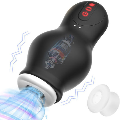 Male Masturbaters Automatic HandsFree Sucking Vibrating Cup Men Sex Toys