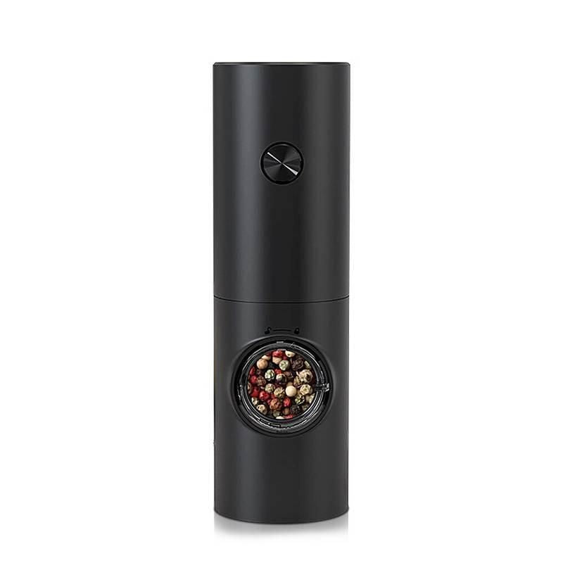 Electric Salt & Pepper Grinder Set with LED & Adjustable Coarseness