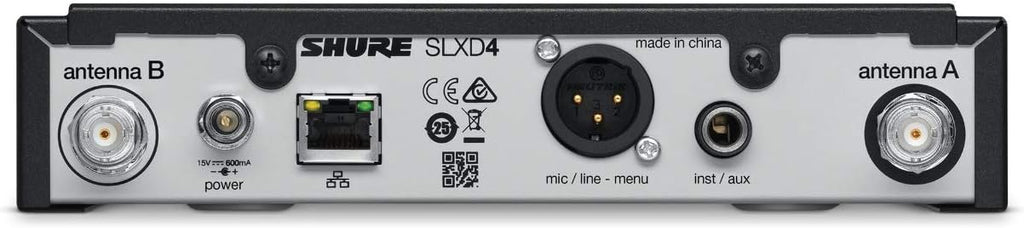 Shure SLXD4 Funkempfänger mit BETA58A Mikrofon