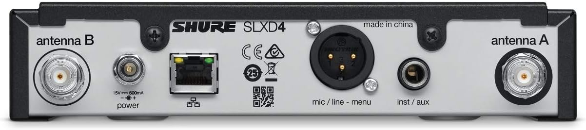 Shure SLXD4 Funkempfänger mit BETA58A Mikrofon