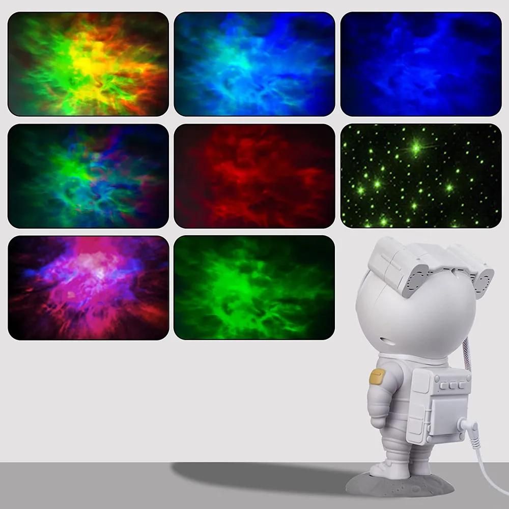 Astronaut Galaxy Star Projector Starry Night Sky Lamp for Home Decor