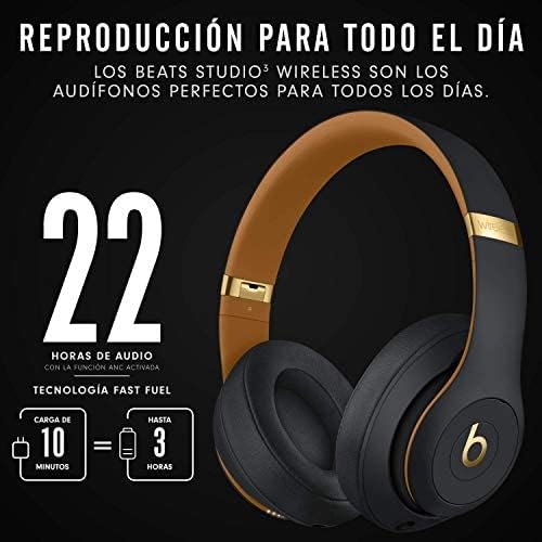 Beats Studio3 Kabellose Over-Ear-Kopfhörer mit Geräuschunterdrückung
