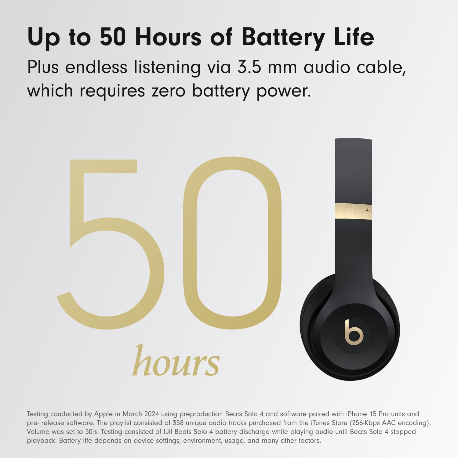Beats Solo 4 – Kabellose Bluetooth-On-Ear-Kopfhörer