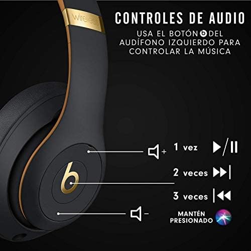 Beats Studio3 Kabellose Over-Ear-Kopfhörer mit Geräuschunterdrückung