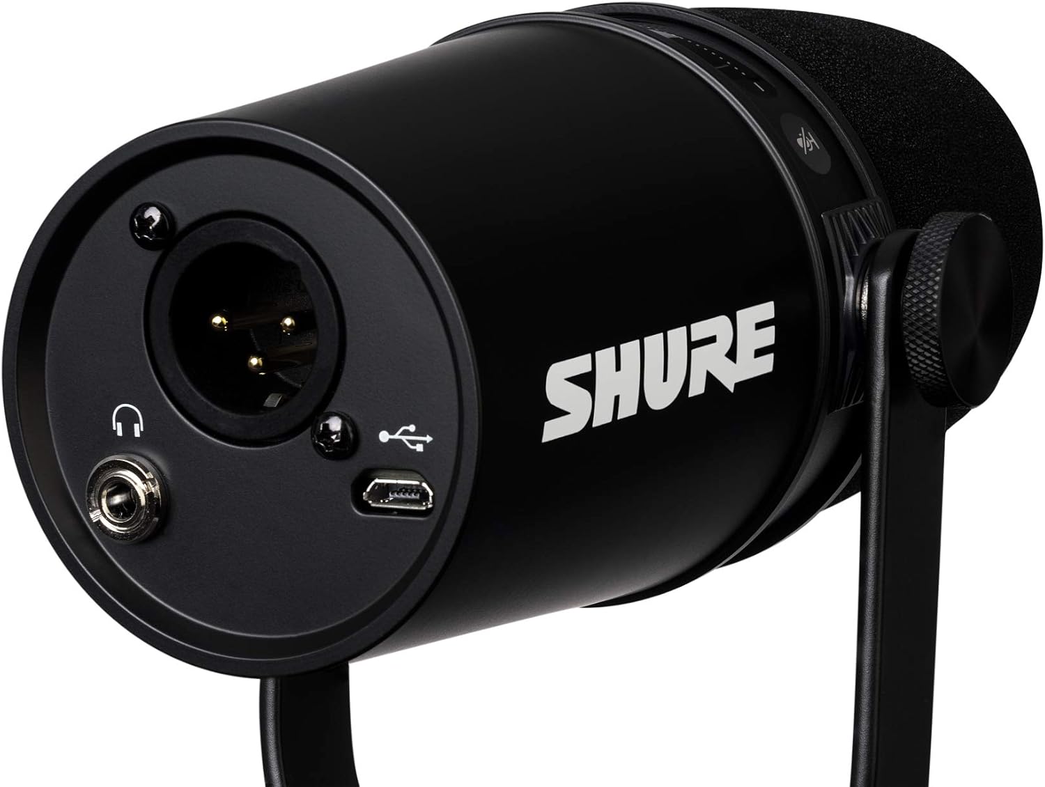 Shure MV7 USB/XLR Dynamisches Podcast-Mikrofon aus Metall