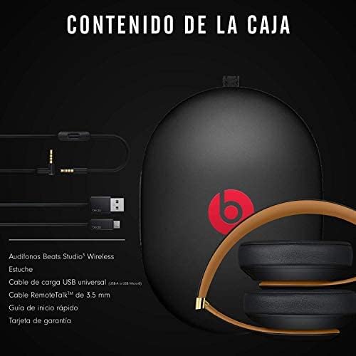 Beats Studio3 Kabellose Over-Ear-Kopfhörer mit Geräuschunterdrückung