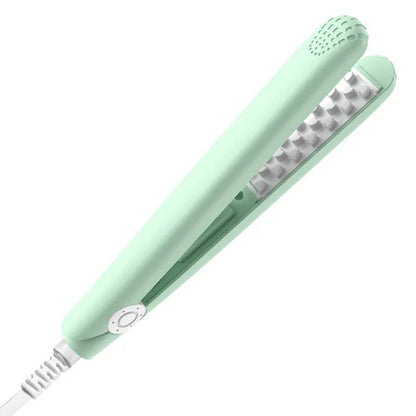 Mini Ceramic 3D Grid Hair Crimper & Curler – Volumizing Styling Tool for Women