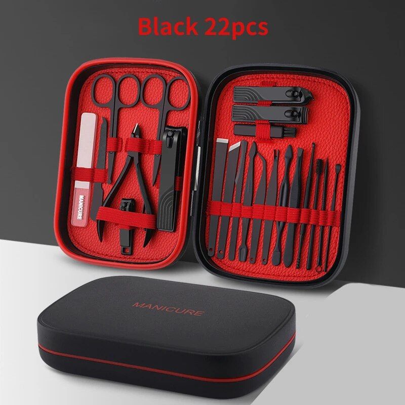 Premium Stainless Steel Nail Care Set