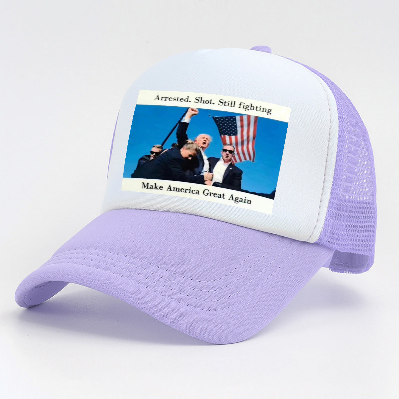 Trump Rally Shooter Hat - Trump 2024- DJT - Pro Trump - Trump Survived - USA Freedom - Donald J.Trump Menswear Streetwear Cotton Baseball Cap