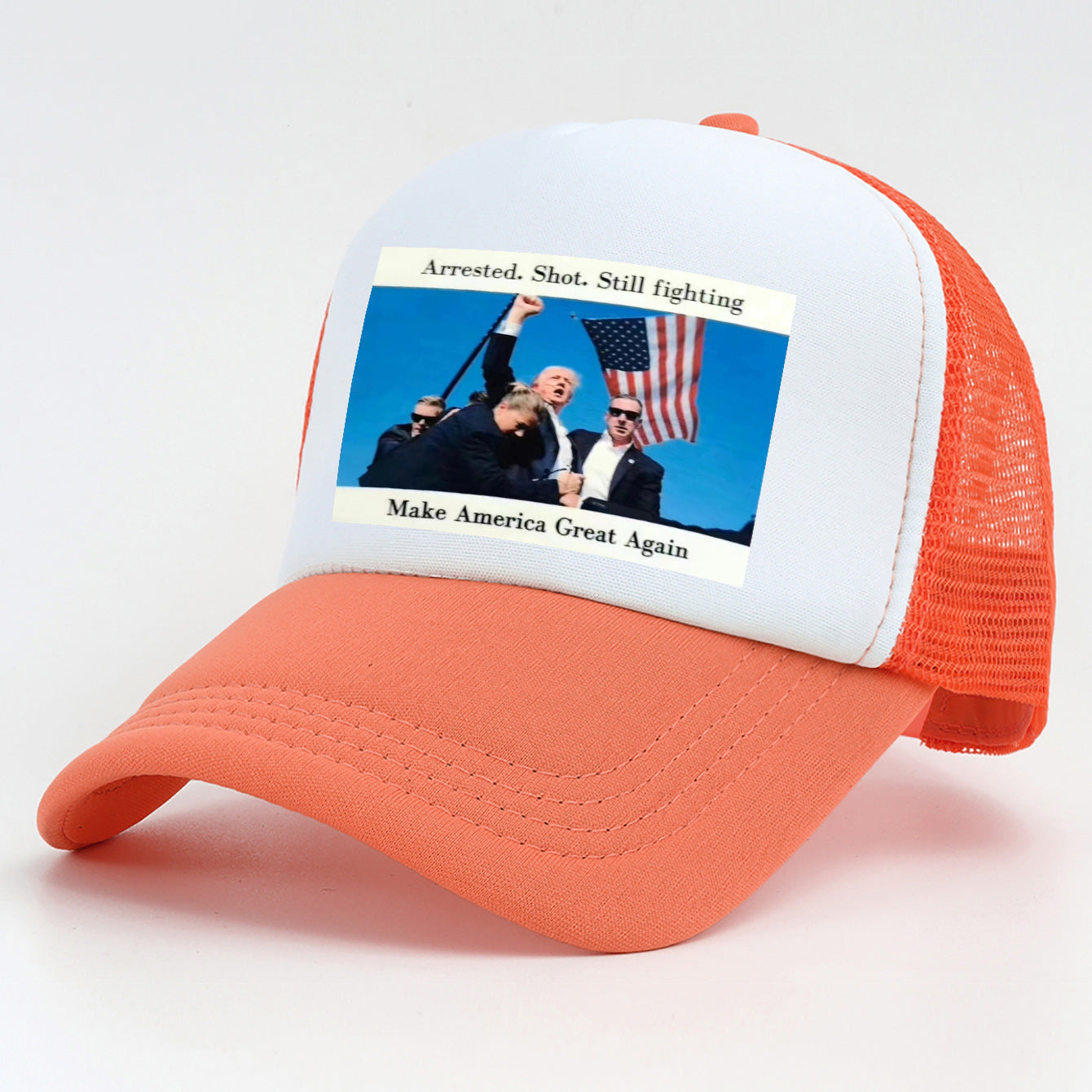 Trump Rally Shooter Hat - Trump 2024- DJT - Pro Trump - Trump Survived - USA Freedom - Donald J.Trump Menswear Streetwear Cotton Baseball Cap