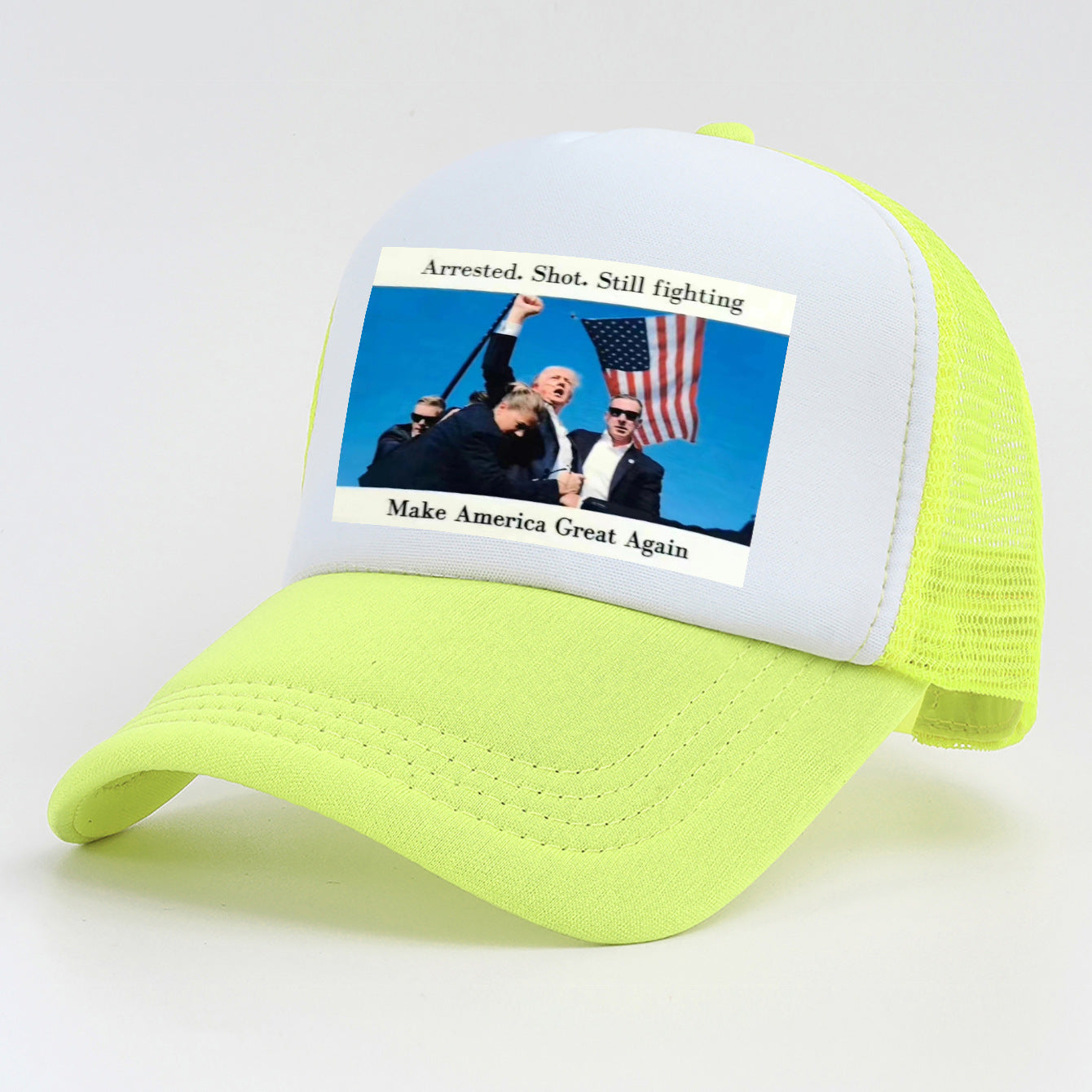 Trump Rally Shooter Hat - Trump 2024- DJT - Pro Trump - Trump Survived - USA Freedom - Donald J.Trump Menswear Streetwear Cotton Baseball Cap