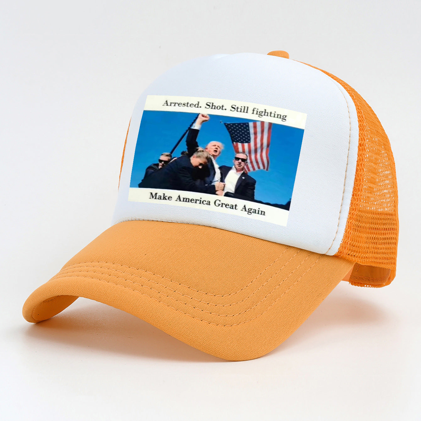 Trump Rally Shooter Hat - Trump 2024- DJT - Pro Trump - Trump Survived - USA Freedom - Donald J.Trump Menswear Streetwear Cotton Baseball Cap