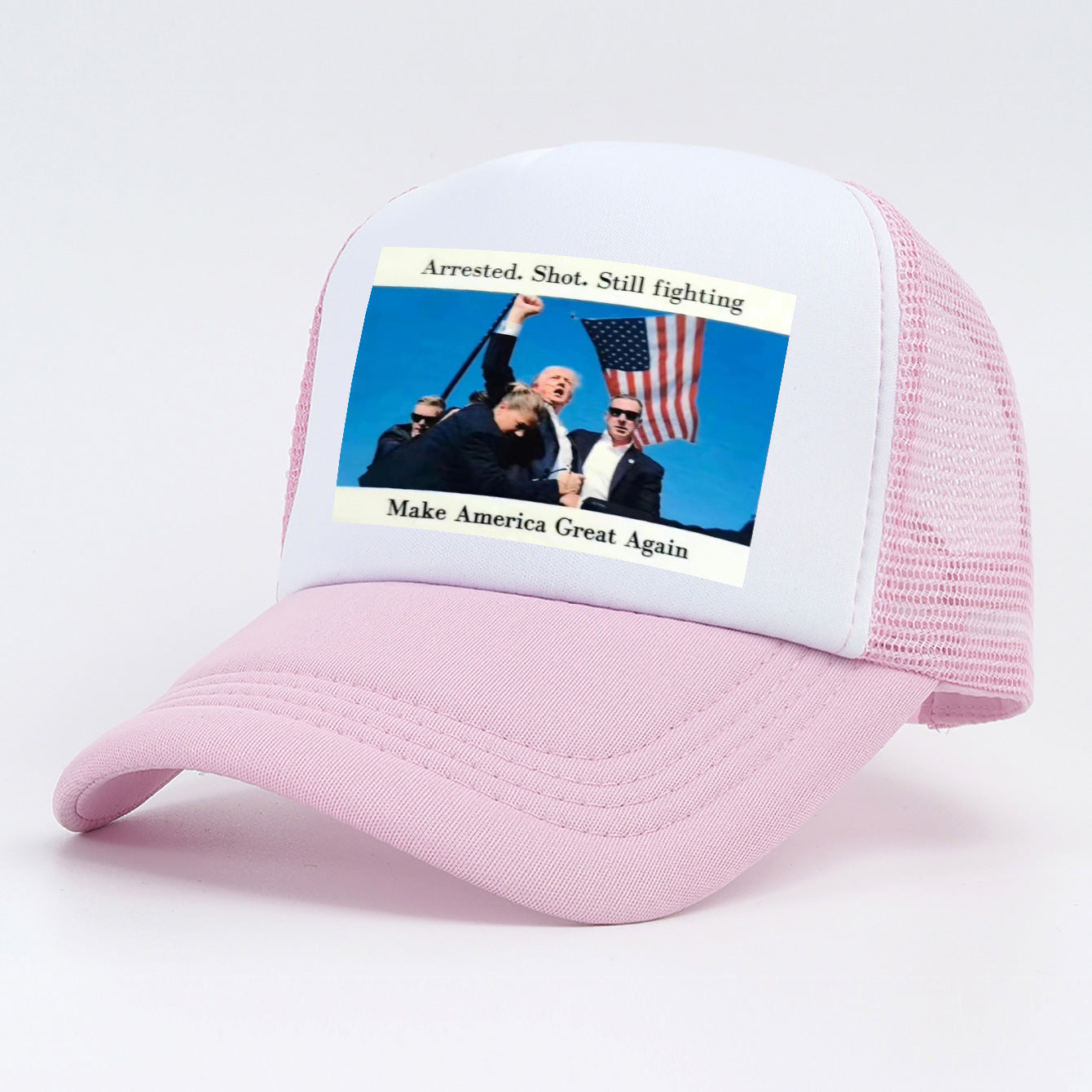 Trump Rally Shooter Hat - Trump 2024- DJT - Pro Trump - Trump Survived - USA Freedom - Donald J.Trump Menswear Streetwear Cotton Baseball Cap