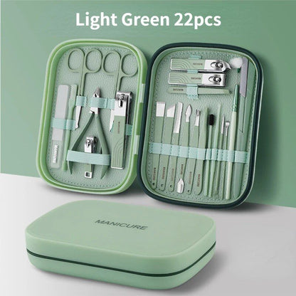 Premium Stainless Steel Nail Care Set