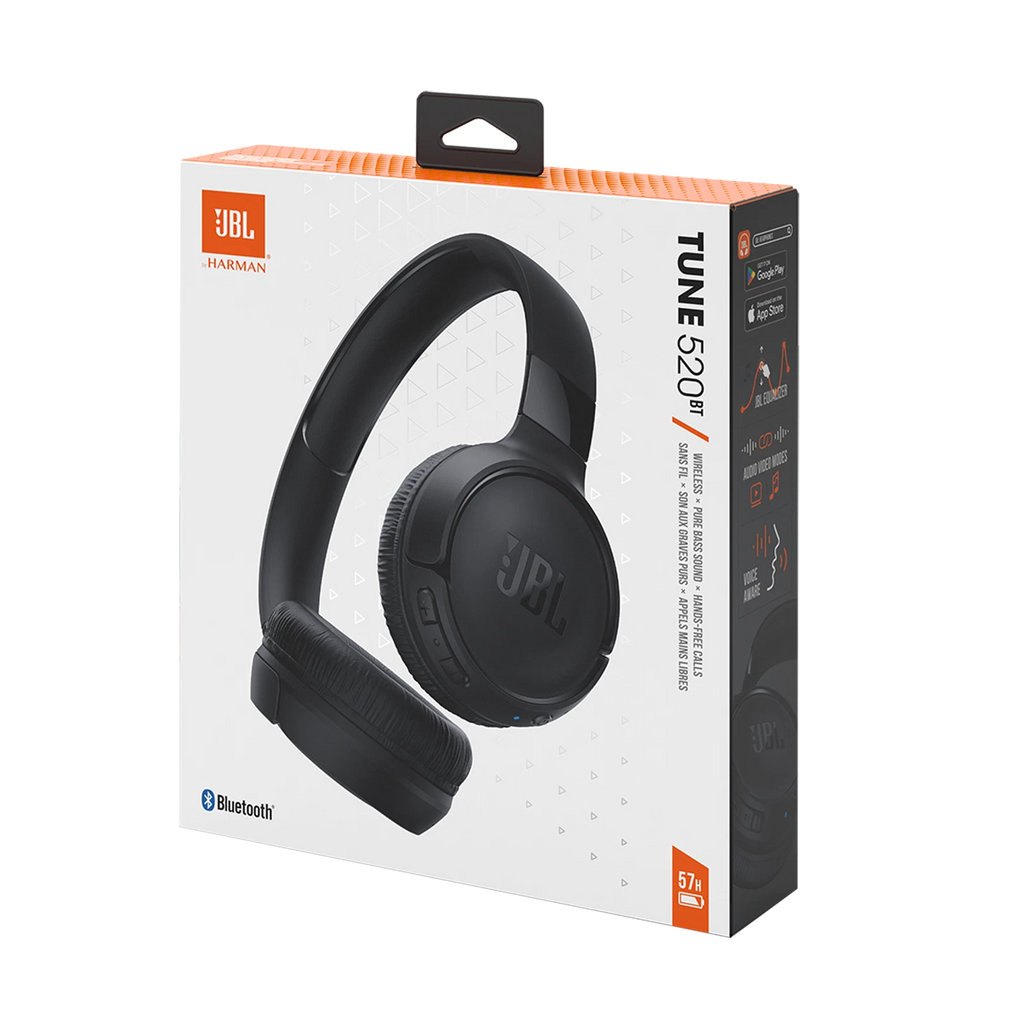 JBL Tune 520BT, Wireless On-Ear Headphones