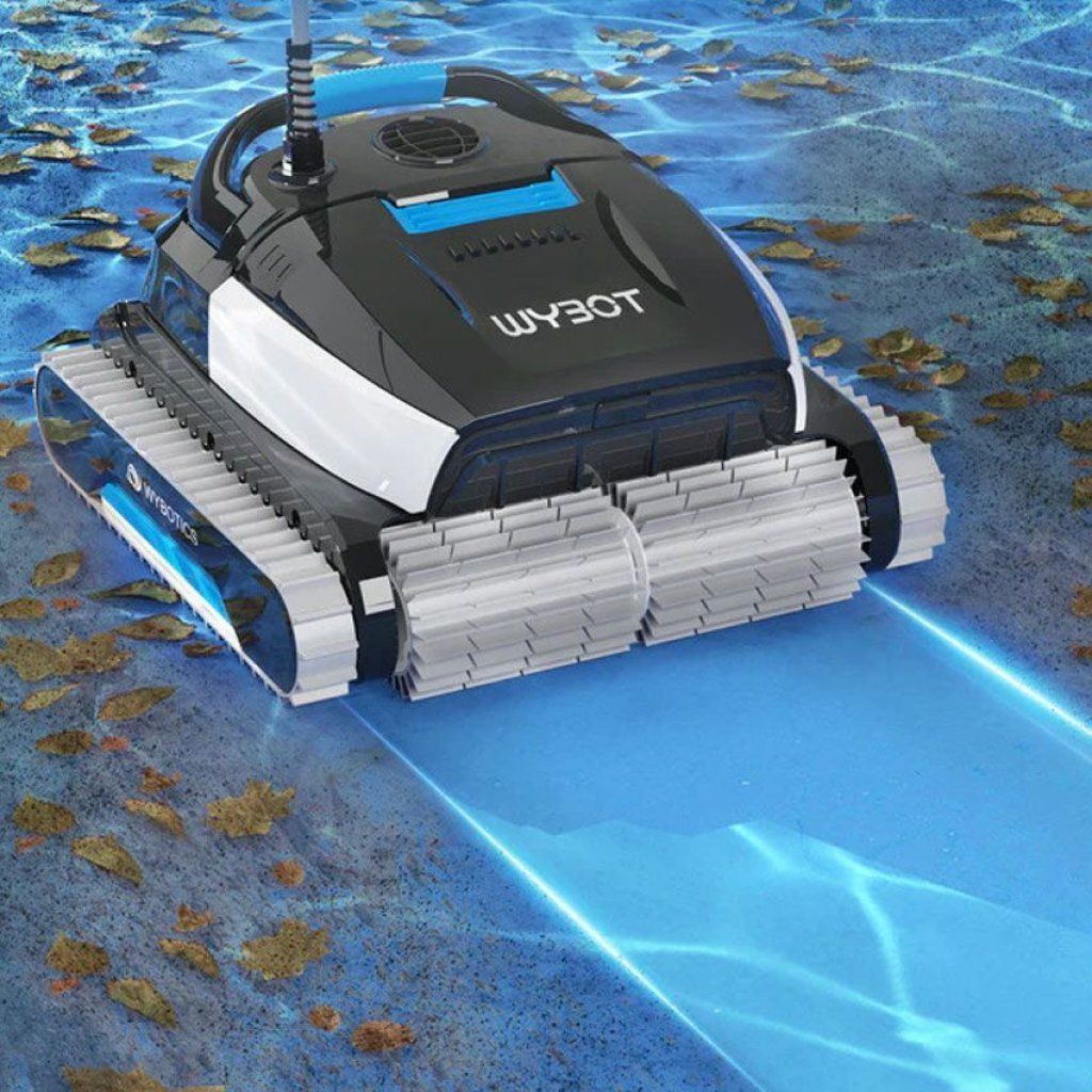 Efficient & Smart Swimming Pool Cleaner Electric, Wall-Climbing with Extended Cable