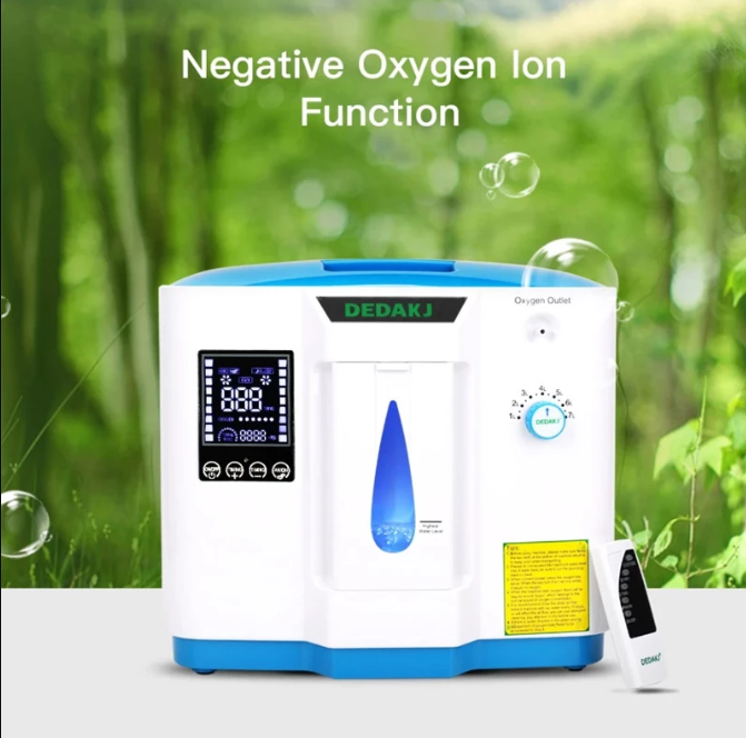 Máquina de oxígeno 1-7L DEDAKJ 