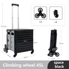 maleta con ruedas plegable 